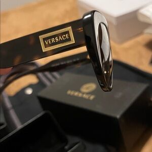 Versace Tortoise Shell Sunglasses for Women